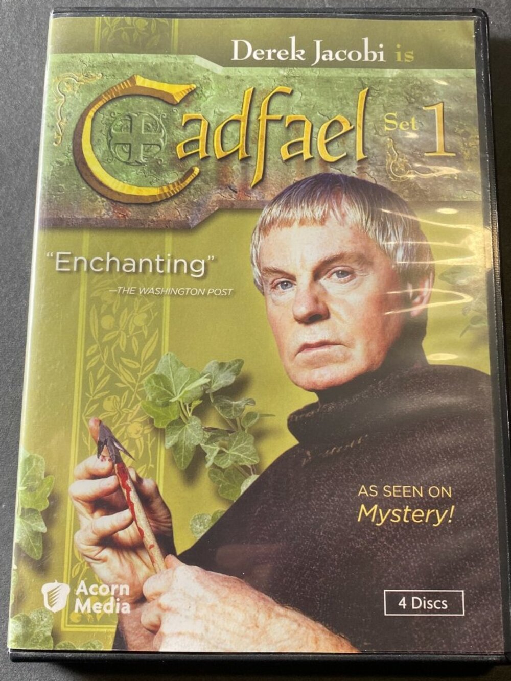 Cadfael Series 1: Boxed Set (DVD, 2010, 4-Disc Set) Acorn mystery tv series
